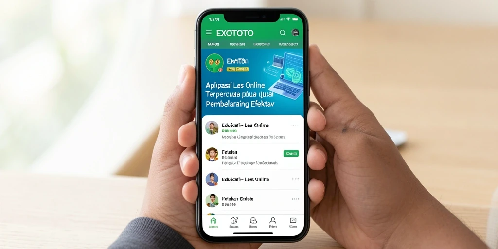 Tampilan antarmuka EXOTOTO yang modern dan mudah dipahami.