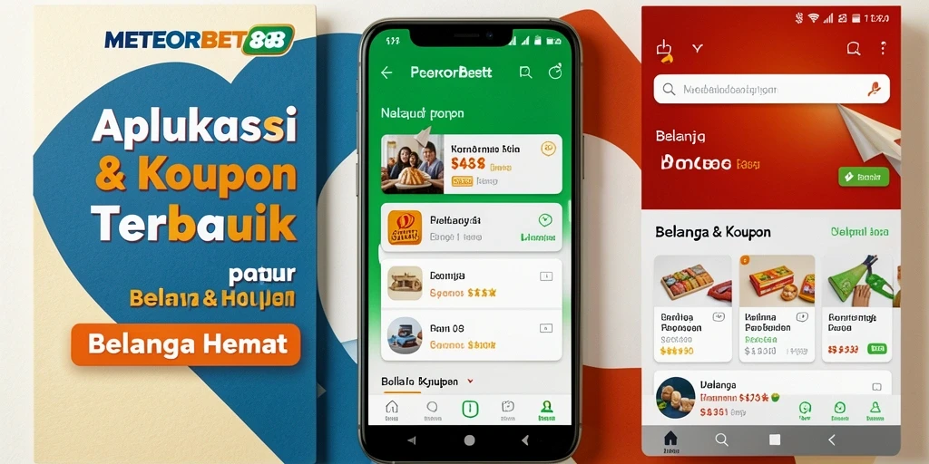 Tampilan antarmuka aplikasi Promo & Kupon METEORBET88