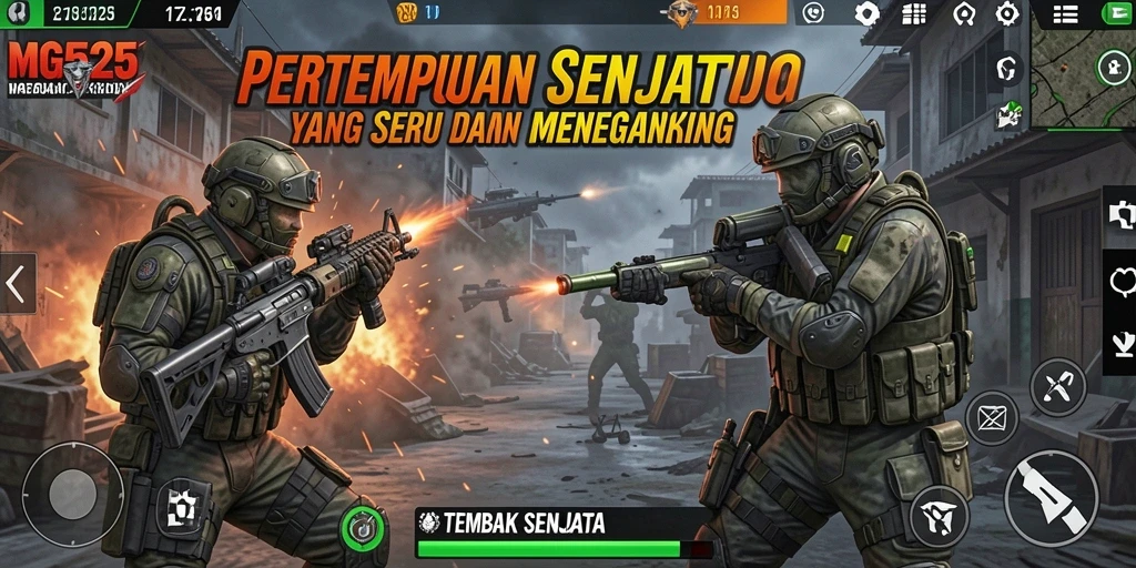 Tampilan antarmuka permainan MG525 yang menarik dan dinamis.
